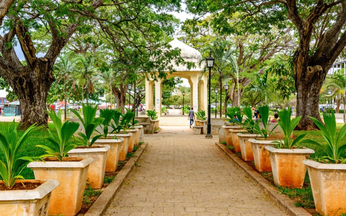 Stone,Town,,Zanzibar,-,August,14:,Forodhani,Gardens,In,Zanzibar,